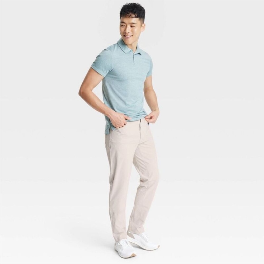 NWT Target All In Motion 360 Lifestyle 5-Pocket Golf Pant Light Gray Size 32x30